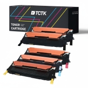 TCTK Toner Cartridges CLT-K4092S 5-pack CMYK (2x Black) compatible with Samsung CLP-310 CLP-310N CLP-315 CLP-315N CLP-315W CLX-3170FN CLX-3170N CLX-3175 CLX-3175FN CLX-3175FW, replaces SU138A